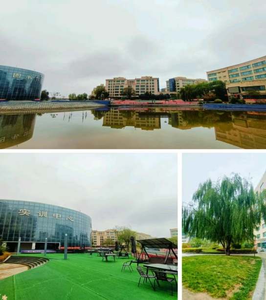 校园文字拼图 · 讲台边语 | 秋雨浸染的北方技工校园